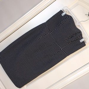 Polka dot strapless sundress